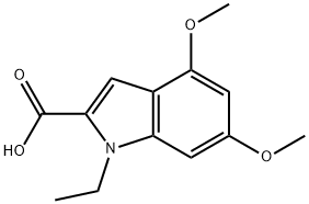 1-ethyl-4,6-dimethoxy-1H-indole-2-carboxylic acid
