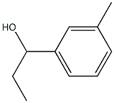 1-(3-methylphenyl)propan-1-ol Structure