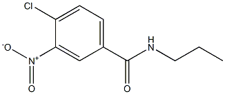 4-Chloro-3-nitro-N-n-propylbenzamide Structure