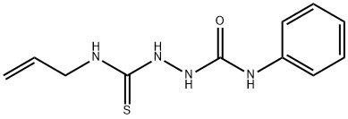 (E)-N-allyl-N-(phenylcarbamoyl)carbamohydrazonothioic acid Struktur