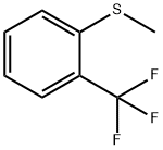 Benzene, 1-(methylthio)-2-(trifluoromethyl)-, 322-58-7, 结构式