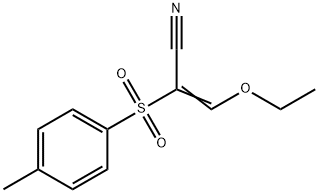 3-Ethoxy-2-(toluene-4-sulfonyl)-acrylonitrile Struktur