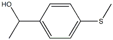 1-(4-methylsulfanylphenyl)ethanol 化学構造式