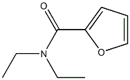 N,N-diethylfuran-2-carboxamide 化学構造式