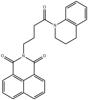 2-(4-(3,4-dihydroquinolin-1(2H)-yl)-4-oxobutyl)-1H-benzo[de]isoquinoline-1,3(2H)-dione