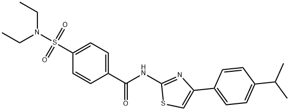 325978-65-2 4-(N,N-diethylsulfamoyl)-N-(4-(4-isopropylphenyl)thiazol-2-yl)benzamide