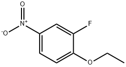 1-エトキシ-2-フルオロ-4-ニトロベンゼン 化学構造式