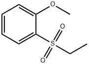 1-(ethanesulfonyl)-2-methoxybenzene Struktur