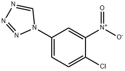 1-(4-chloro-3-nitrophenyl)-1H-1,2,3,4-tetrazole Structure