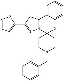 327074-41-9 1-benzyl-2-(furan-2-yl)-1,10b-dihydrospiro[benzo[e]pyrazolo[1,5-c][1,3]oxazine-5,4-piperidine]