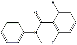 2,6-Difluoro-N-methyl-N-phenylbenzamide, 97% Struktur