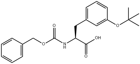 N-Cbz-L-3-(1,1-dimethylethoxy)-Phenylalanine Structure