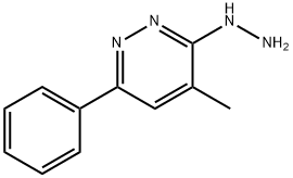 (4-Methyl-6-phenyl-pyridazin-3-yl)-hydrazine Structure