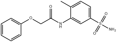 N-(2-methyl-5-sulfamoylphenyl)-2-phenoxyacetamide Struktur