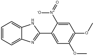 2-(4,5-Dimethoxy-2-nitro-phenyl)-1H-benzoimidazole Structure