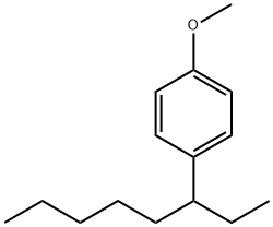 1-甲氧基-4-(辛-3-基)苯,3307-21-9,结构式