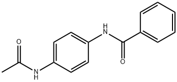 N-[4-(acetylamino)phenyl]benzamide Structure
