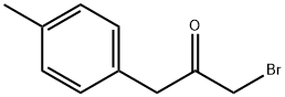 1-Bromo-3-(4-methylphenyl)acetone Structure