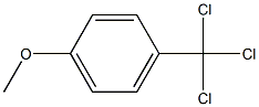 Benzene, 1-methoxy-4-(trichloromethyl)- Structure
