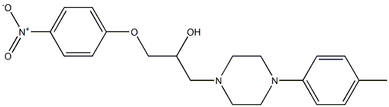 1-(4-nitrophenoxy)-3-(4-(p-tolyl)piperazin-1-yl)propan-2-ol|