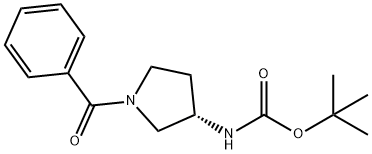 (S)-tert-Butyl 1-benzoylpyrrolidin-3-ylcarbamate price.