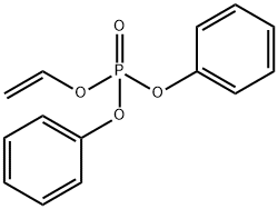 Phosphoric acid, ethenyl diphenyl ester Structure