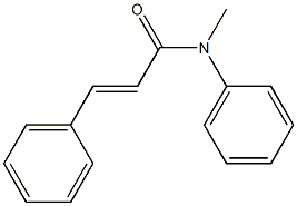 N-methyl-N,3-diphenyl-prop-2-enamide Structure