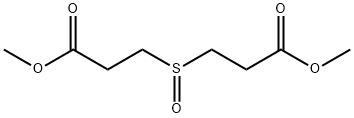 3,3'-亚磺酰基二丙酸二甲酯 结构式