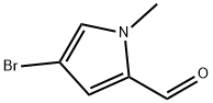 4-bromo-1-methyl-1H-pyrrole-2-carbaldehyde,33694-79-0,结构式