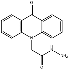 2-(9-oxoacridin-10-yl)acetohydrazide Struktur