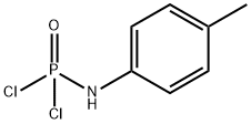 Phosphoramidic dichloride, N-(4-methylphenyl)- 结构式