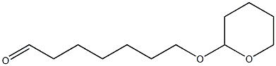 Heptanal,7-[(tetrahydro-2H-pyran-2-yl)oxy]- Struktur