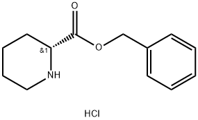 R-2-Piperidinecarboxylic acid benzyl ester hydrochloride 化学構造式