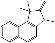 1,1,3-三甲基-2-亞甲基-1H-苯並[E]吲哚 结构式