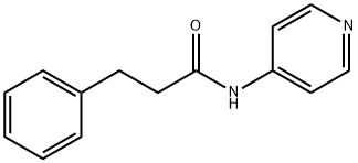 3-phenyl-N-pyridin-4-ylpropanamide Struktur