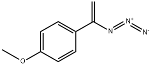 1-(1-Azidoethenyl)-4-methoxybenzene 结构式
