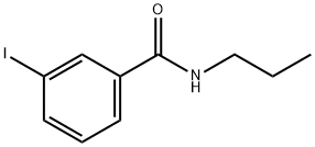 3-iodo-N-propylbenzamide, 349117-88-0, 结构式