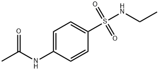 N-[4-(ethylsulfamoyl)phenyl]acetamide Struktur