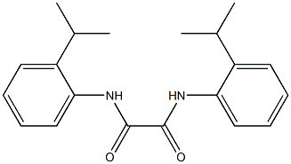 N,N'-bis(2-propan-2-ylphenyl)oxamide Structure