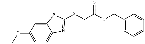 349445-02-9 benzyl [(6-ethoxy-1,3-benzothiazol-2-yl)sulfanyl]acetate