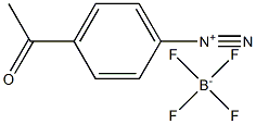 Benzenediazonium, 4-acetyl-, tetrafluoroborate(1-)
