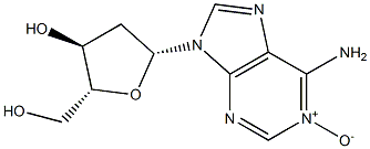 Adenosine, 2'-deoxy-,1-oxide (7CI,8CI,9CI) Struktur