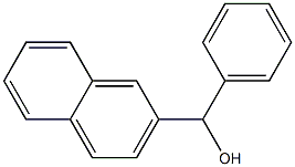 萘-2-基(苯基)甲醇,35060-38-9,结构式