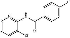 N-(3-chloropyridin-2-yl)-4-fluorobenzamide Structure