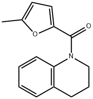 3,4-dihydro-2H-quinolin-1-yl-(5-methylfuran-2-yl)methanone Structure