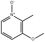 3-methoxy-2-methylpyridine 1-oxide Structure