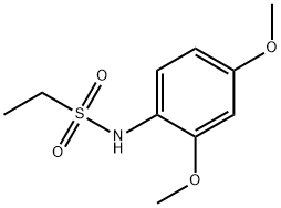 N-(2,4-dimethoxyphenyl)ethanesulfonamide Struktur