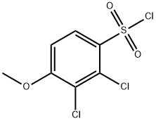 2,3-二氯-4-甲氧基苯-1-磺酰氯化, 35509-60-5, 结构式