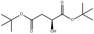 L-苹果酸二叔丁酯 结构式