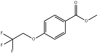 甲基 4-(2,2,2-三氟乙氧基)苯酸盐, 35554-38-2, 结构式